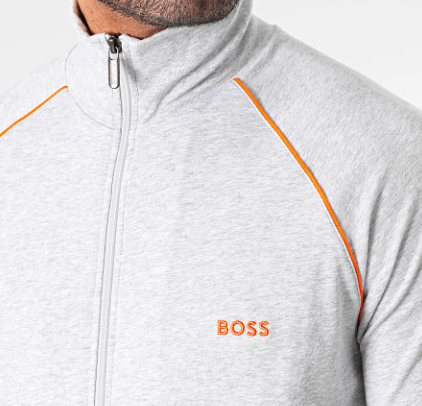 MEN'S BOSS ZIPPER HOODIE