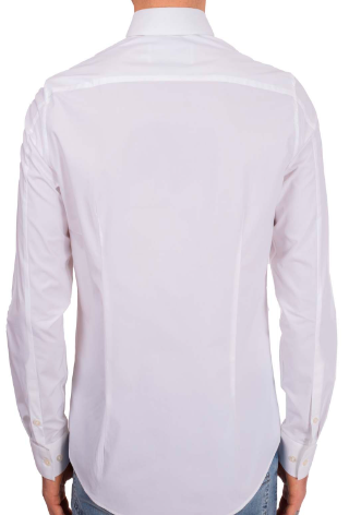 MEN'S CALVIN KLEIN COLLARED LONG SLEEVE SHIRT