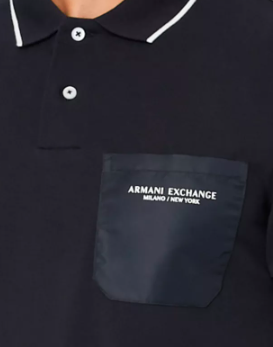 MEN'S ARMANI EXCHANGE POLO T-SHIRT