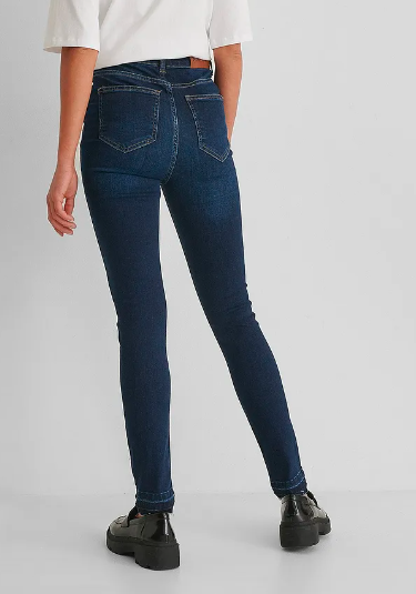 NA-KD Skinny High Waist Jeans