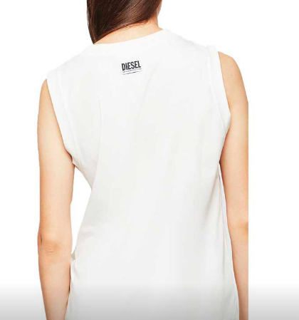 WOMEN'S DIESEL SLEEVELESS T-SHIRT